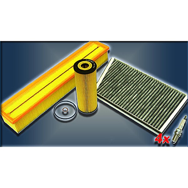 Inspektionskit Filter Satz Paket M Mercedes C Klasse 203 200K 230K 163 197PS-image