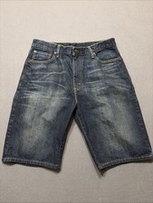 Levi s 569 Mens 34 Loose Straight Denim Shorts Baggy