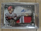 2018 Topps Inception Shohei Ohtani RC Auto Patch /99 Rookie Autograph Angels IAP