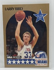 Larry Bird 1990 NBA HOOPS ALL-STAR Weekend CELTICS #2 Basketball Card