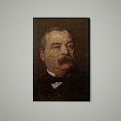 Thomas Eakins - Grover Cleveland - Art Print on Paper or Canvas