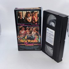HTF New York's Finest 1987 VHS Extremely Rare Original Release Version C2