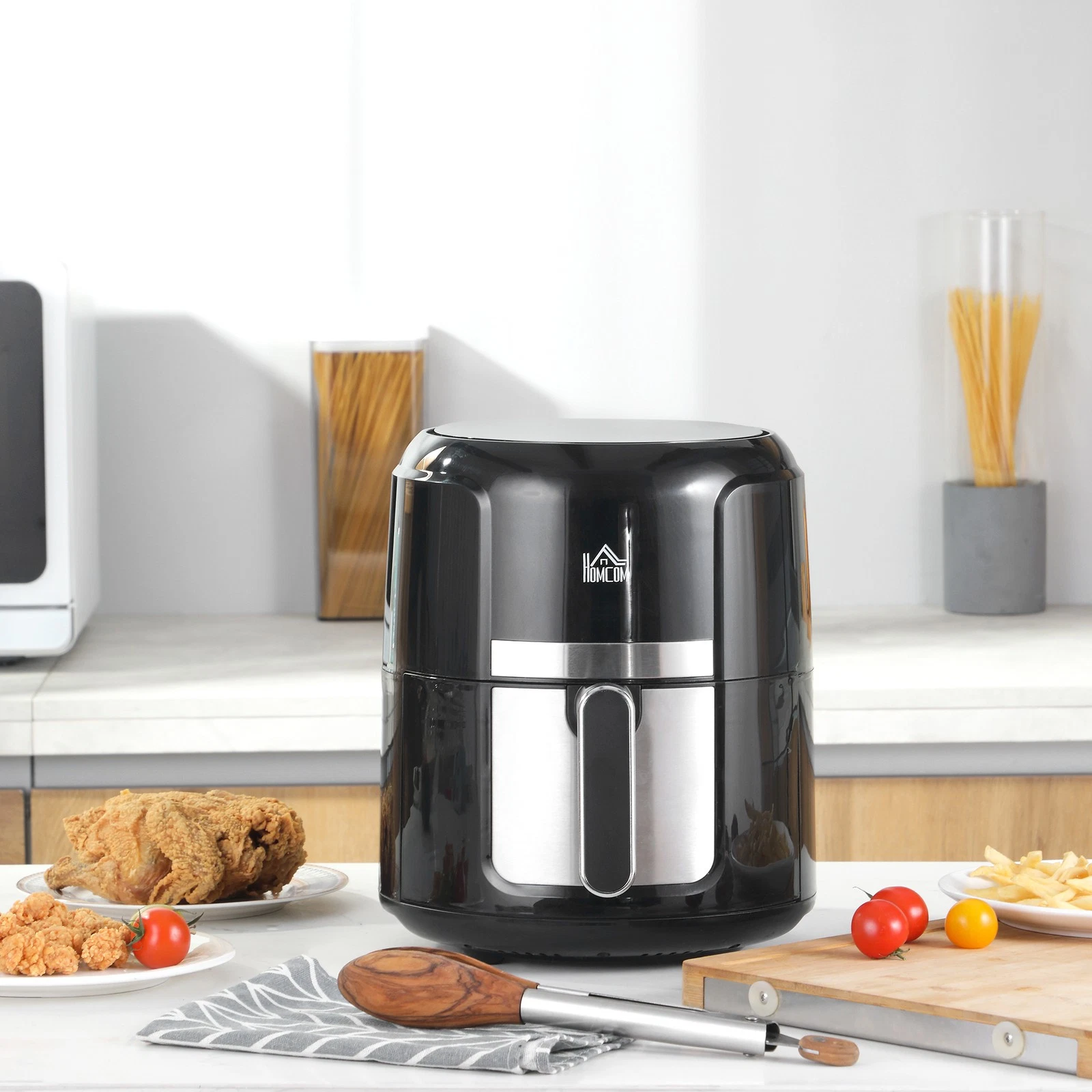 4L Air Fryer 1300W with Rapid Air Circulation Adjustable Temperature Timer
Opens in a new window or