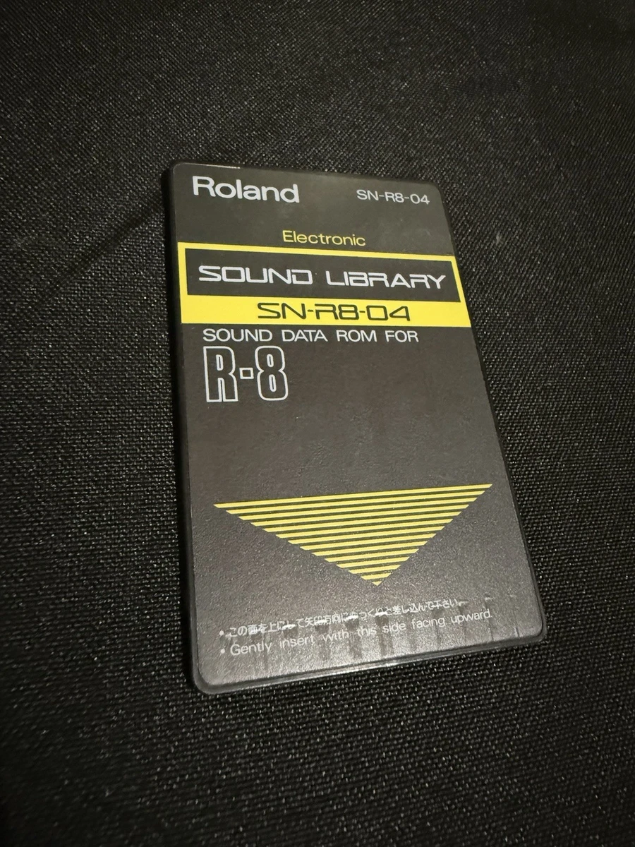 Roland R-8 用 サウンドライブラリー ROMカード SN-R8-04 Roland R-8 用 サウンドライブラリー ROMカード SN-R8-04 Roland R-8