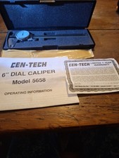 Cen-Tech 6" Digital Caliper Model #5658