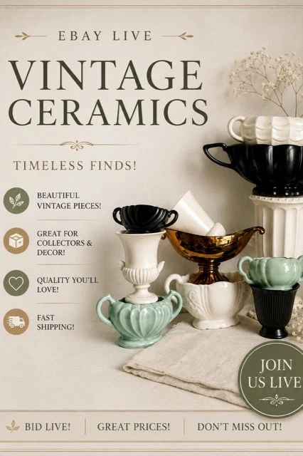 vintage ceramics live