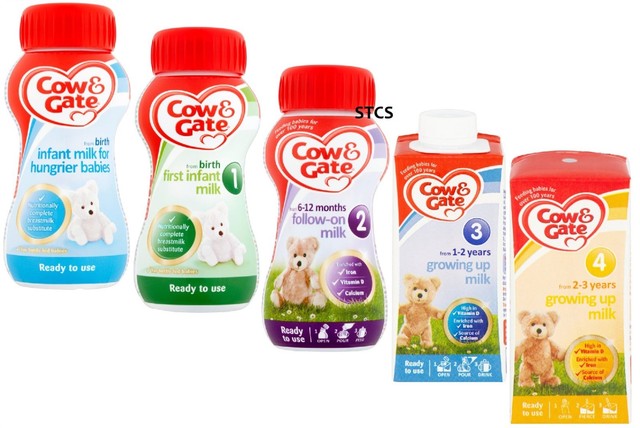 cow and gate ready to use milk