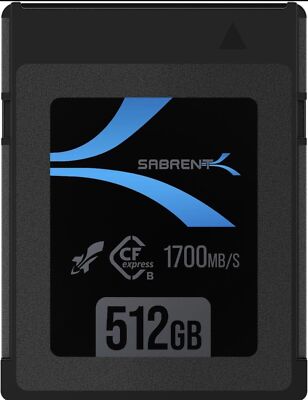 SABRENT 512GB CFexpress Type B Memory Card Rocket CFX   R1700MB/s W1500MB/s