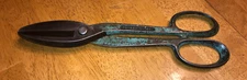 CLAUSS FORGED STEEL VINTAGE #90JR SHEET METAL SHEARS TIN SNIPS, CUTTERS * CLEAN*