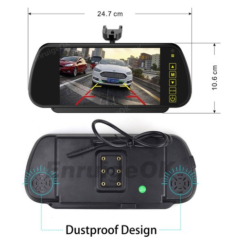 7" Monitor& Dual Brake Light Backup Camera for Mercedes-benz sprinter/VW Crafter - Picture 20 of 23