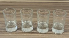 Zubrowka Bison Grass Vodka Embossed Shot Glass Set of 4 #2