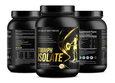 Triumph Vitamine, Triumph Isolate Whey Protein Isolate Powder - 25g of Whey Isol