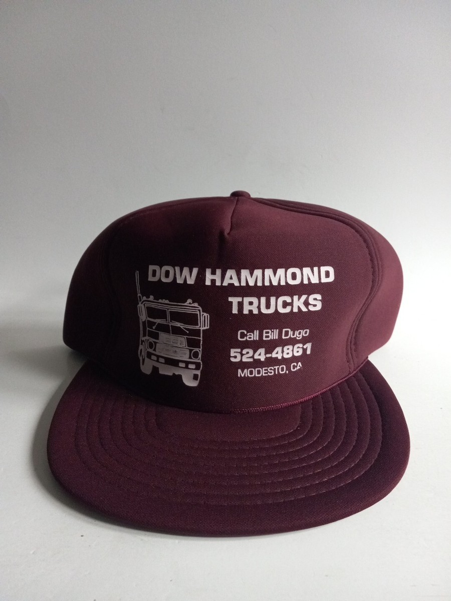 Vintage 80s Trucker Foam Snapback Adjustable Diesel Truck Logo