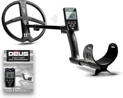 XP DEUS RC Metal Detector With 11'' x35 Simultaneous Multi-Frequency Search Coil