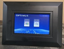 Optimus 7" LCD Digital Photo Frame with Power Cord 16-468; Frame 10.25"x7.5"