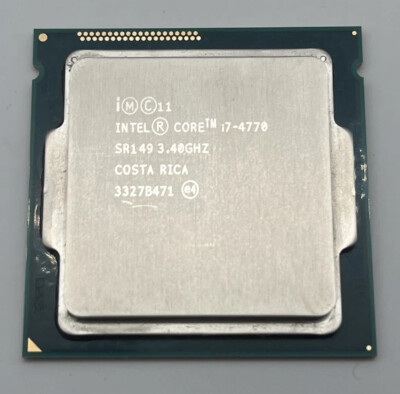 Intel  Core i7-4770 Quad-Core Prozessor - SR149 3.40 GHZ - 3327B471