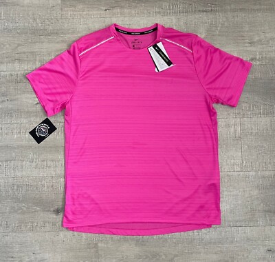 nike miler t shirt hot pink