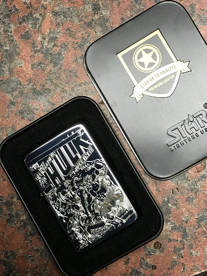 HULK #181 Lighter chrome finish new *FREE ENGRAVING*  Wolverine 1st appearance