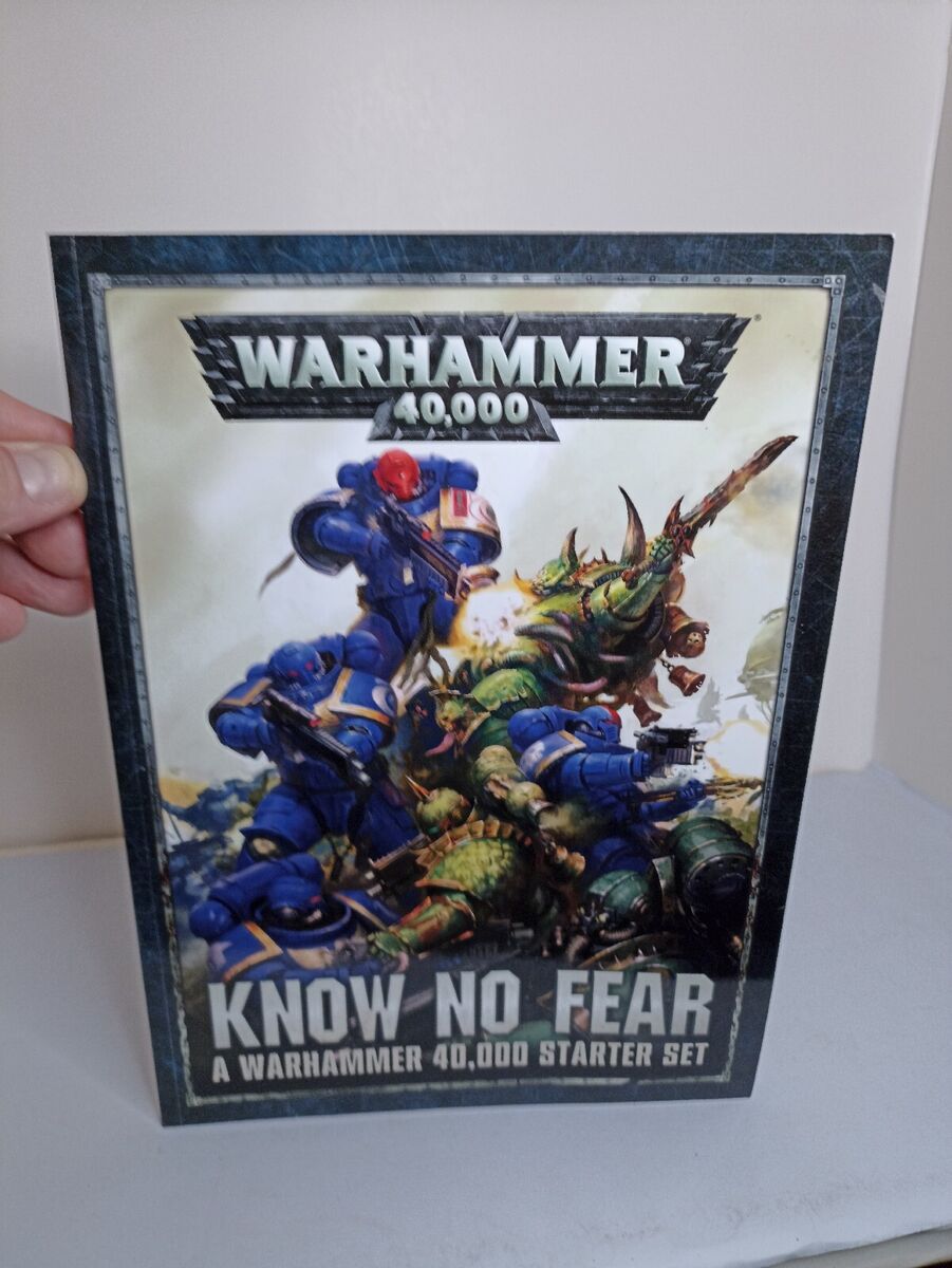 warhammer 40k Know No Fear A Warhammer 40k Starter Set BOOK ONLY