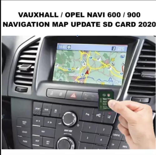 Vauxhall Astra, Insignia,Zafira, Mokka Card NAVI 600 / 900 Navigation Map UPDATE