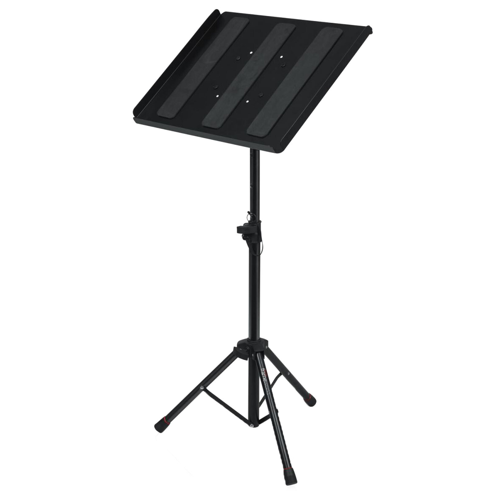 Компактная подставка для пюпитров Gator Frameworks GFW-UTL-MEDIATRAY1 с регулируемым лотком для мультимедиа...