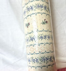 EISENHART Vtg Wallcovering Prepasited Wallpaper FLORAL 1 Double Roll 56.2 Sq Ft.