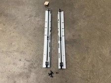 11-17 BMW X3 REAR LEFT & RIGHT TRUNK LUGGAGE SLIDE RAIL TIE DOWN SET OEM LOT3361