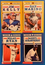 16 Sports Shots Books Jim Kelly, Dan Marino, Darryl Strawberry, Nolan Ryan 