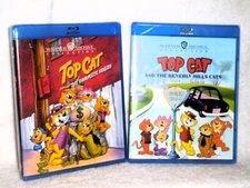 Top Cat The Complete Series + Movie (5-Disc) (Blu-ray, 2024) animated family fun