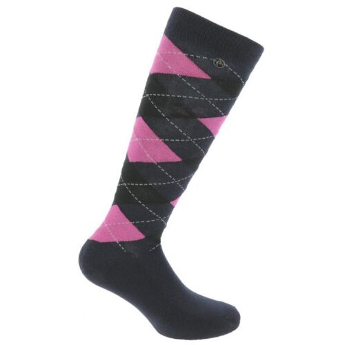 EQUITHEME Argyle Socken Kniestrümpfe Winter Reitsocken Reitstrümpfe Neue Farben! - Bild 9 von 9