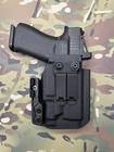 Black Kydex IWB CLAW Holster for Glock 43X MOS Streamlight TLR7 sub