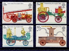 GB 1974 SG950-53 BICENTENARY OF THE FIRE PREVENTION (METROPOLIS) ACT - MNH