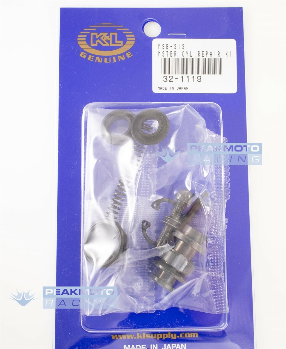 K&L 32-1119 Front Brake Master Cylinder Rebuild Kit For Suzuki