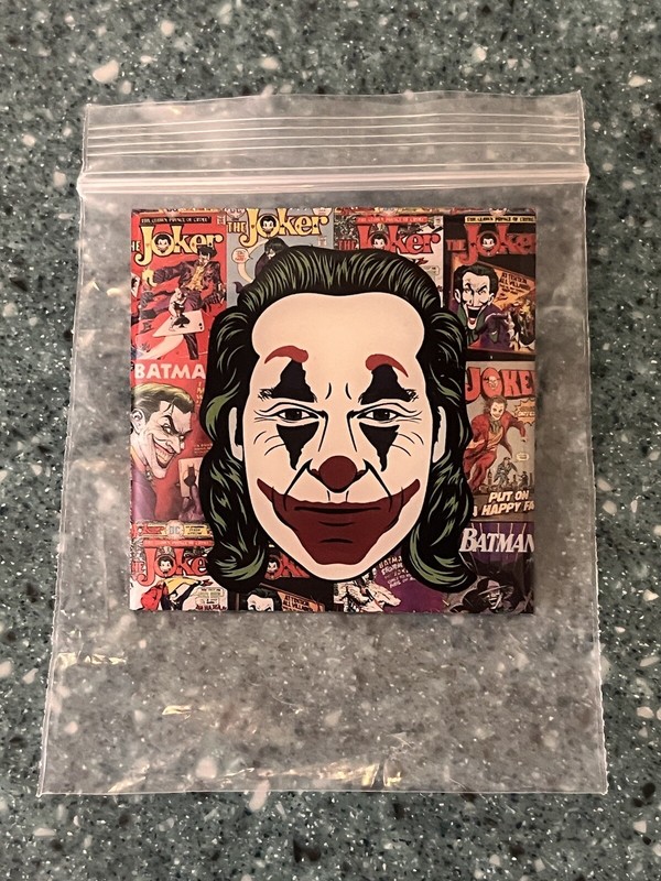 Joker Comic Book Covers Batman DC Comics Joaquin Phoenix Enamel Collectible Pin