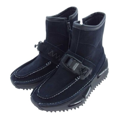 NEIGHBORHOOD ×  NMD S1 Boots Black adidas NMD Neighborhood Tokyo Black High Top Laceless Boots