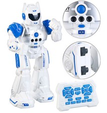 Robot interactif télécommandé et programmable 28 cm avec effets sonores - Playt