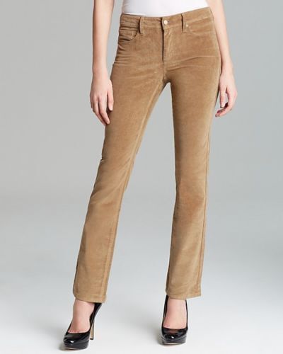NEW NYDJ Not Your Daughters Jeans Sheri SKINNY caramel brown corduroy cords R - Picture 1 of 2