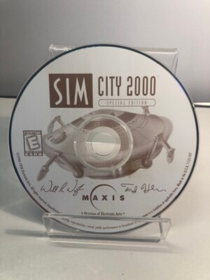 SIM CITY 2000 SPECIAL EDITION PC CD-ROM VINTAGE GAME