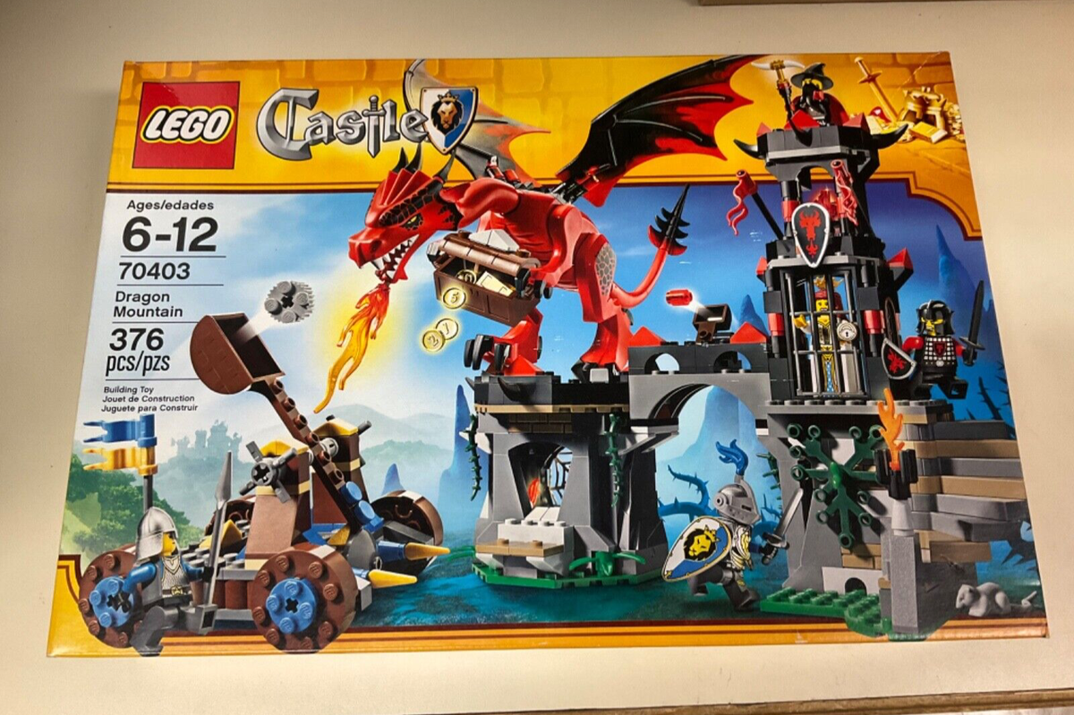 LEGO Castle Dragon Mountain - 70403 - NEW IN BOX SEALED RETIRED