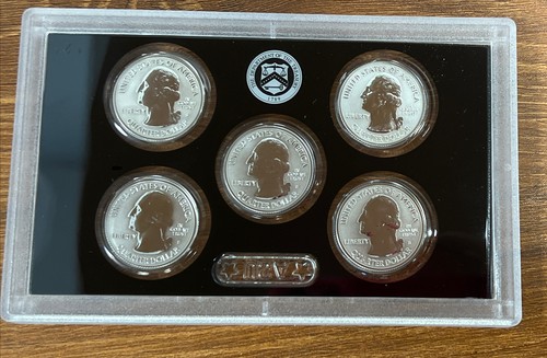 2018 S US Mint Silver Reverse Proof Set - 10 Coins w/ Box & COA - 第 5/7 張圖片