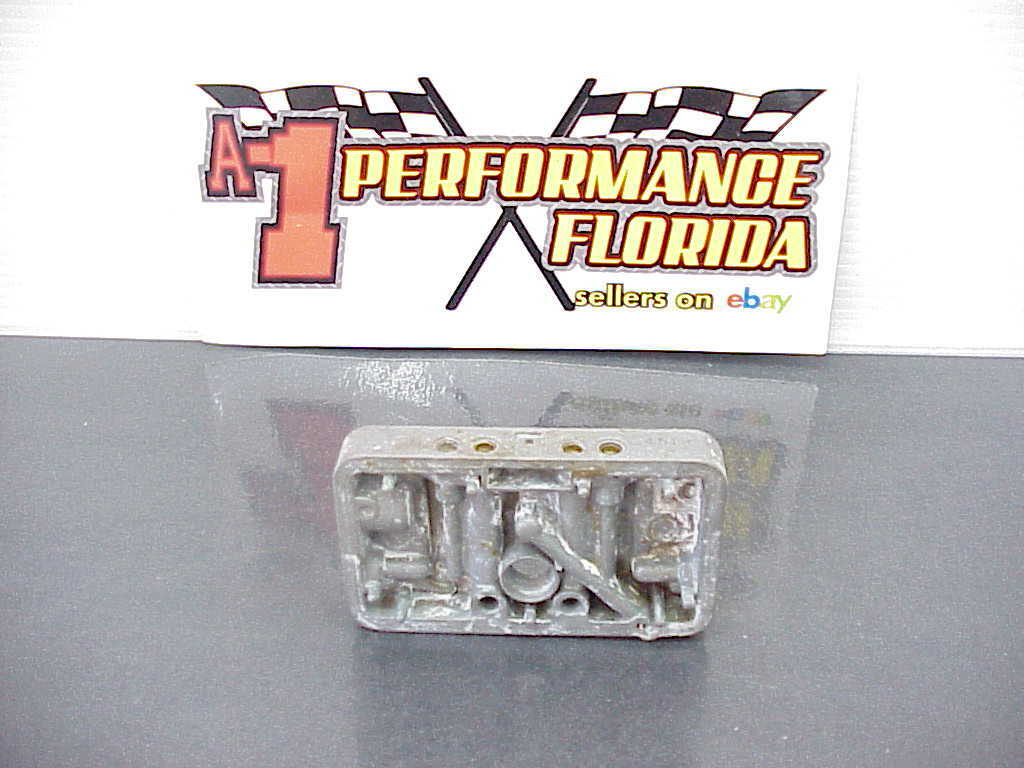 Factory Holley Carburetor Primary Metering Block 4519 Original (single