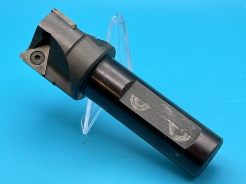 OSCARBIDE Heavy Duty Indexable End Mill,1''Shank Weldon,1 - View #12