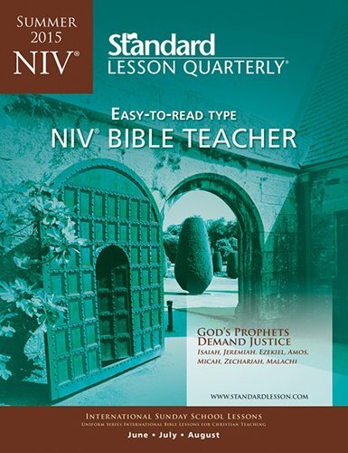 NIV BIBLE TEACHERSUMMER 2015 STANDARD LESSON QUARTERLY By Standard niv-bible-teachersummer-2015-standard-lesson-quarterly-by-standard
