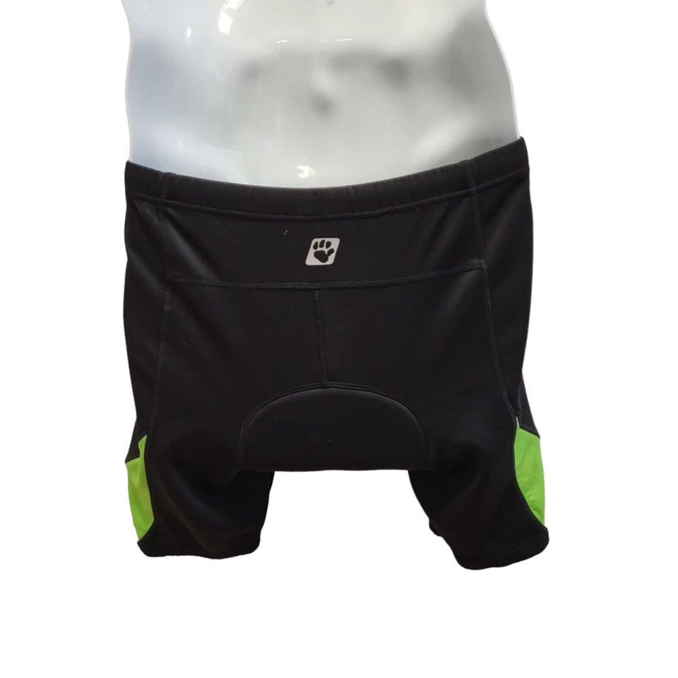 Muddy Fox Black & Green Cycling Bib Shorts Uk Men's Size M W32 I155 - Image 2 of 4