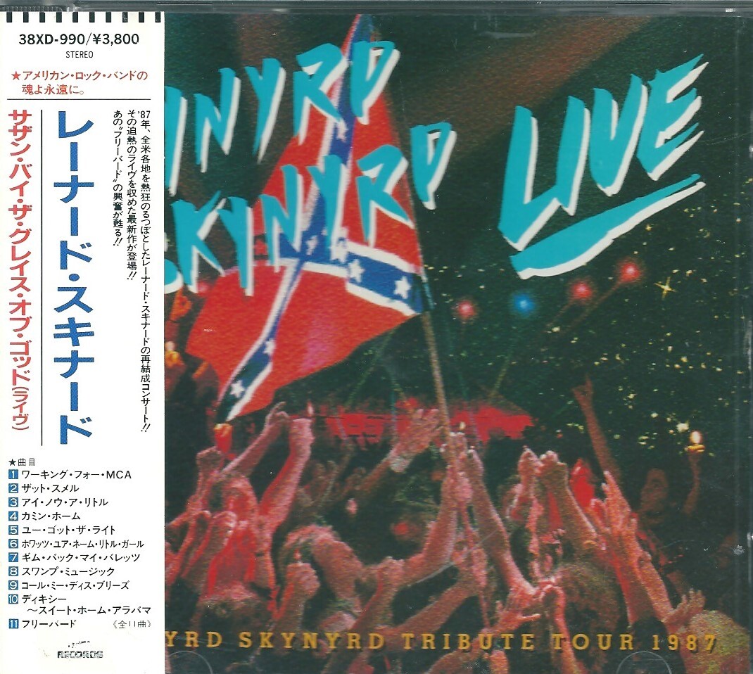 LYNYRD SKYNYRDレーナードスキナード ジャパンツアー'91 ポスター