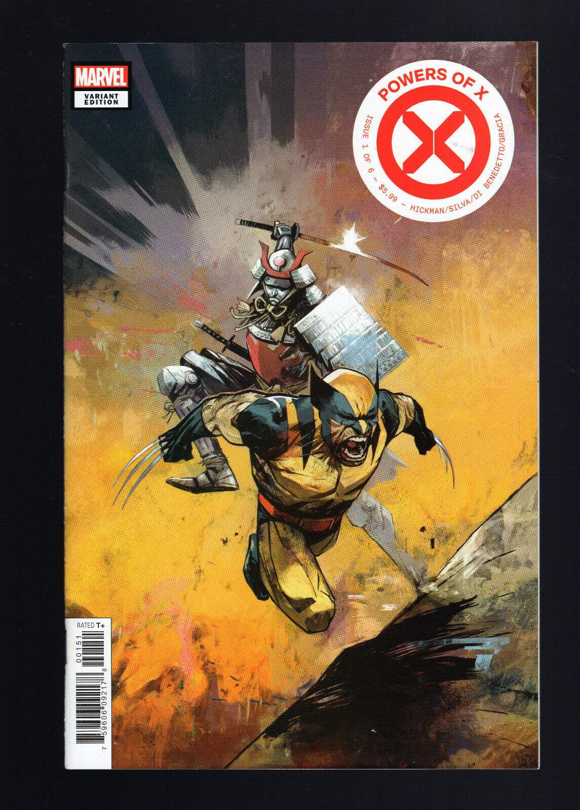 Powers of X #4 - Mike Huddleston 1:10 Incentive Variant Cover. (9.0/9.2) 2019