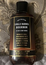 Bath  Body Works "Men's Collection" SINGLE BARREL BOURBON Shower Gel 10oz NEW