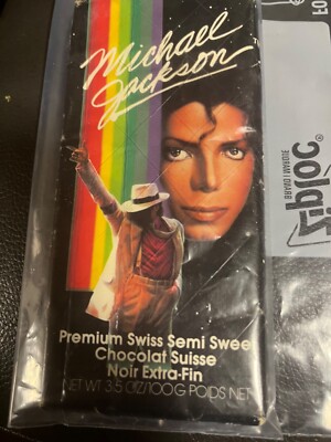 Michael Jackson 1989 Chocolate Bar - Unopened Original VERY RARE