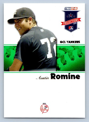 Austin Romine 2008 TRISTAR PROjections Green #20 43/50 GCL Yankees