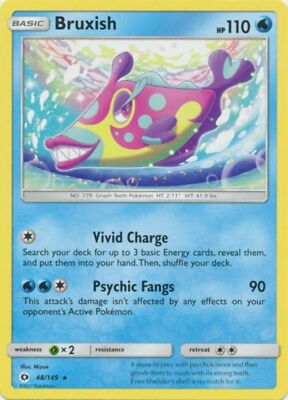 Pokemon Karte Bruxish 48/149 Nr 779 Knirschzähne Pokemon TCG CCG